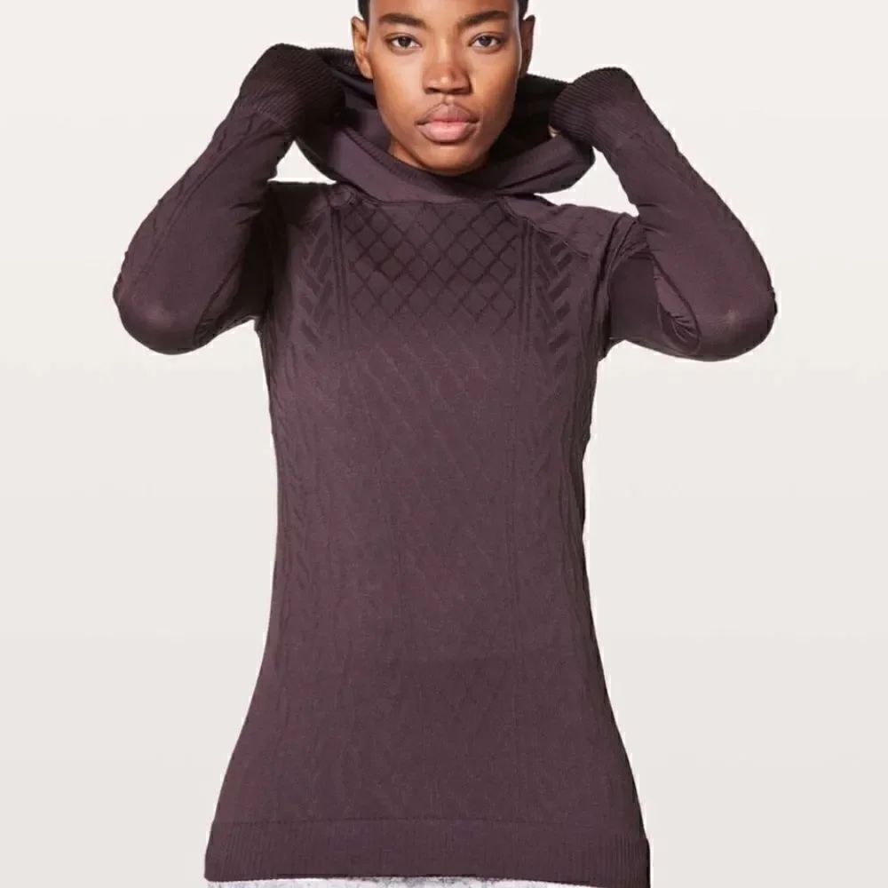 Lululemon Rest Less Hoodie {Black Cherry} Size 2/4